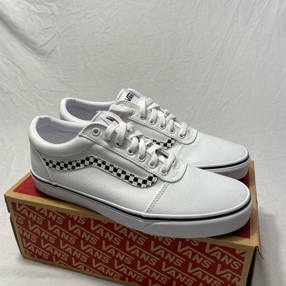 Vans Shoes Vans Ward Checker Stripe Wht Who Mens Poshmark